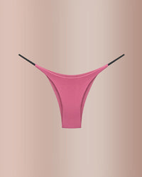Low-Rise Cotton Double Strap Semi-Thong