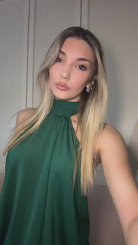 Halter Backless Bodycon Mini Dress