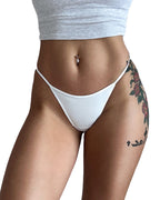 Animal Print Thin Strap Brief