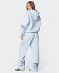 Bow-Print Hoodie & Pants Set