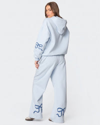 Bow-Print Hoodie & Pants Set