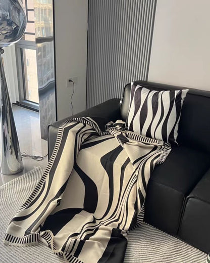 Irregular Design Sofa Throw for Office and Home Decor