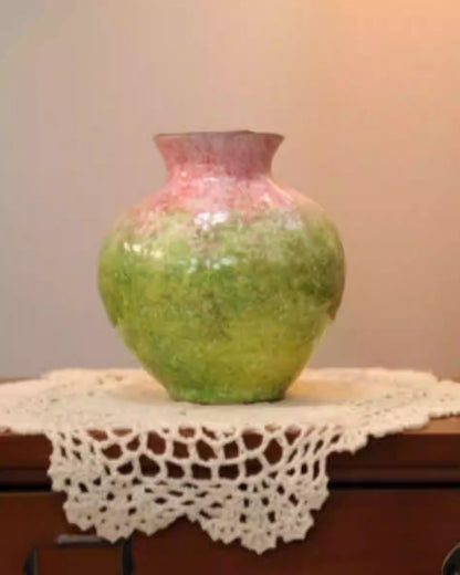 Vintage Ceramic Vase for Living Room, Flower Arrangement Home Decor