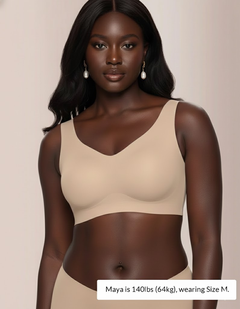 Lifting Wire-Free Antibacterial Jelly Bra