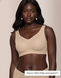 Lifting Wire-Free Antibacterial Jelly Bra